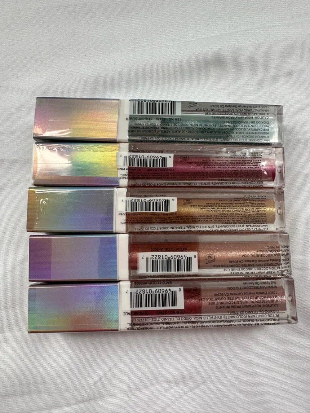 Choice of 1 Santee Metallic Liquid Eyeshadow 7ml New Sealed You Pick Shade